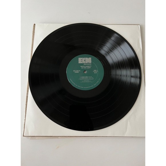 Keith Jarrett In The Light 1974 2 LP Gatefold Shrink Hype Sticker ECM 1033/34 VG - Picture 6 of 7